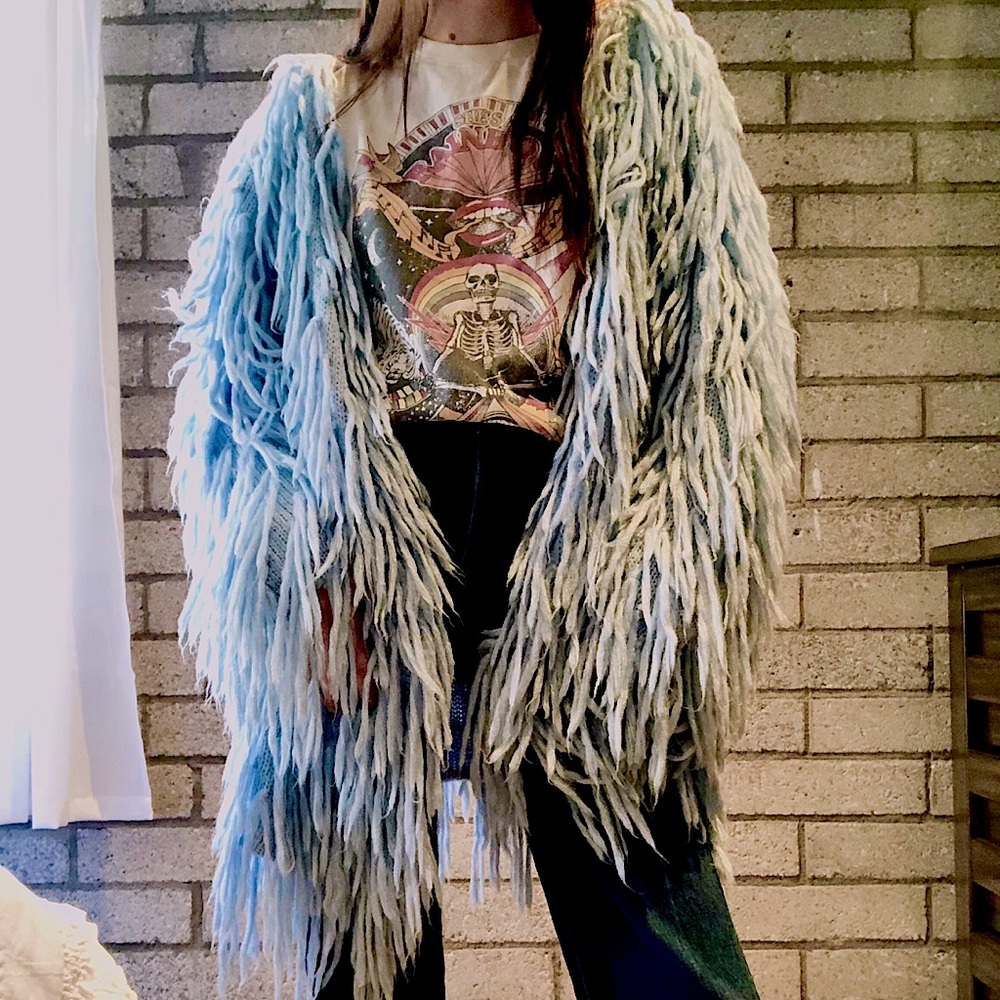 Oversized Shaggy Jacket